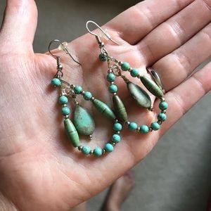 Turquiose Drop Earrings